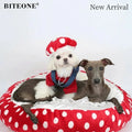 Warm Mushroom Pet Bed