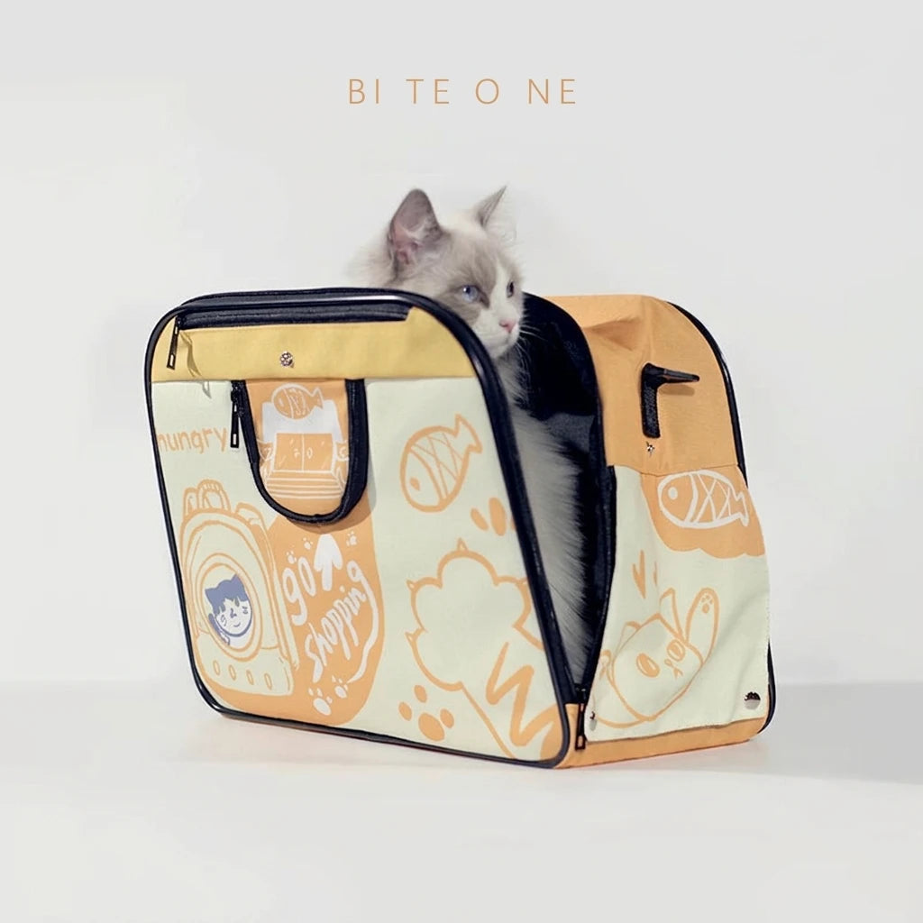 3-Way Foldable Cat Carrier Bag