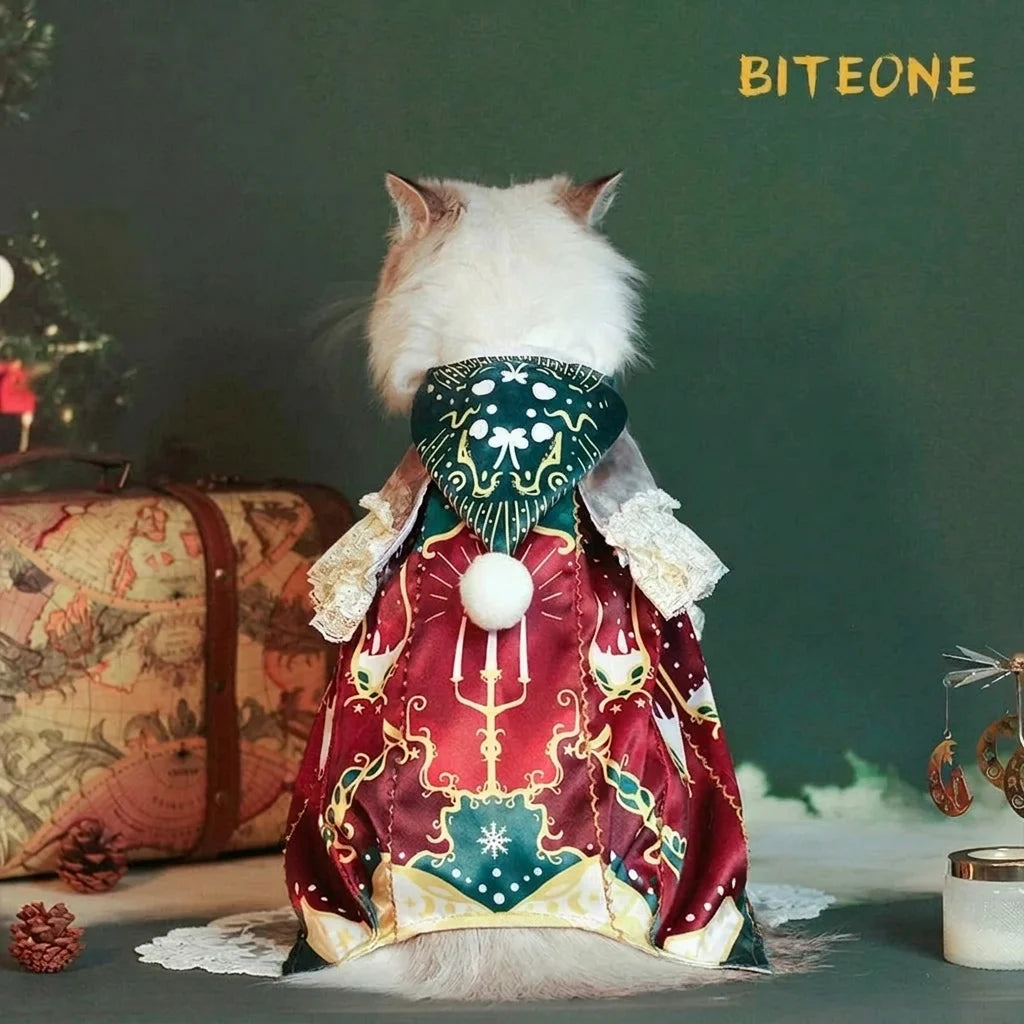 Winter Candlelight Cat Cloak
