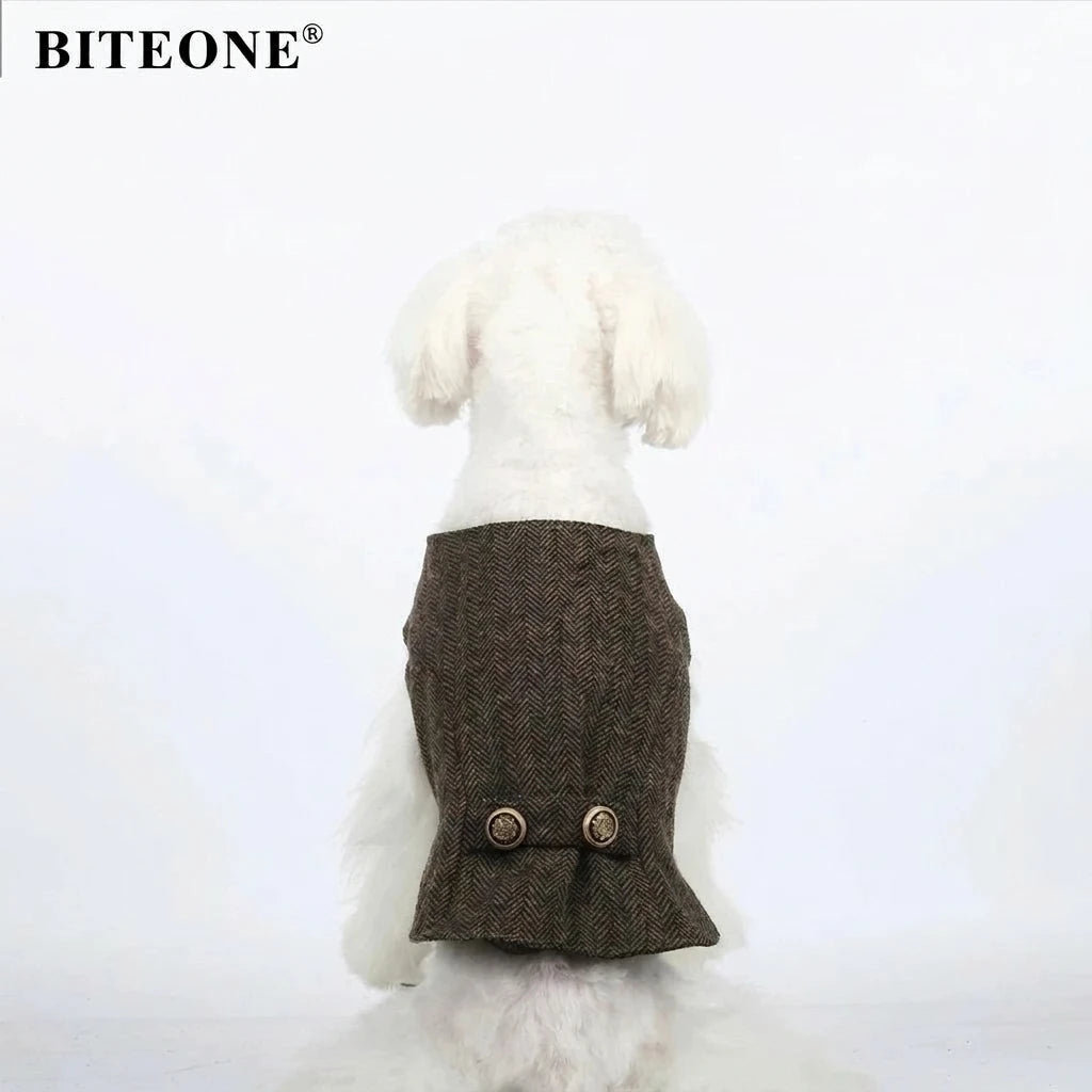 St. John British Pet Vest Set
