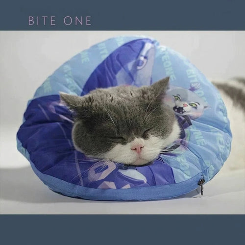 Anti-Lick Cat Recovery Collar