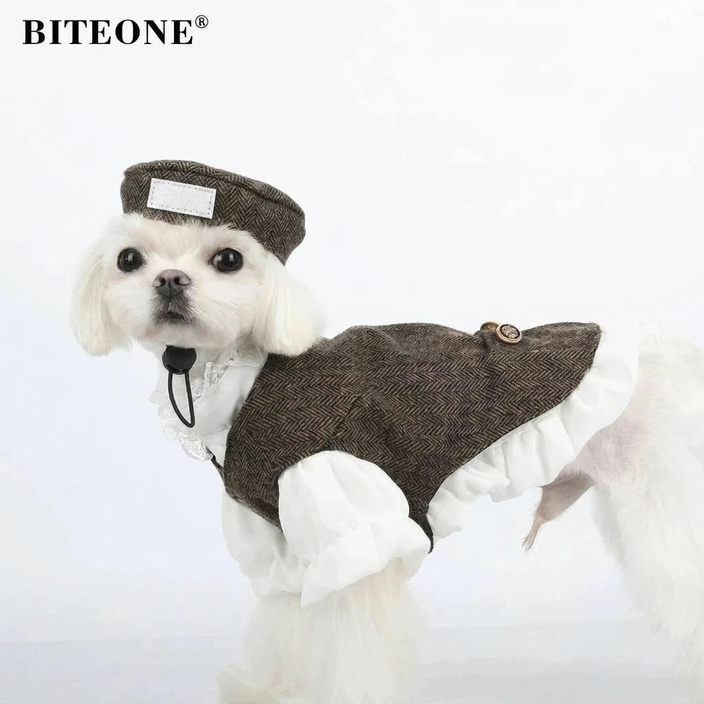 St. John British Pet Vest Set