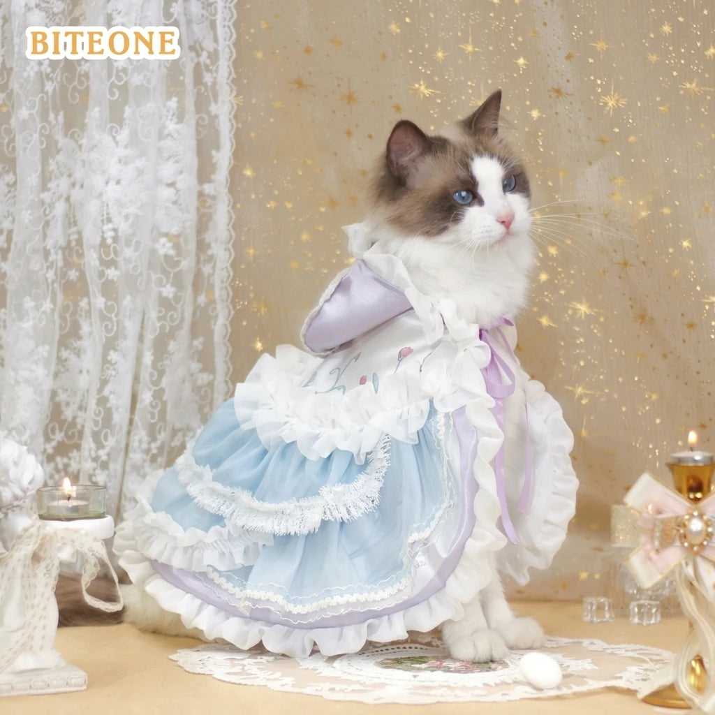 Elsa Princess Cat Cloak
