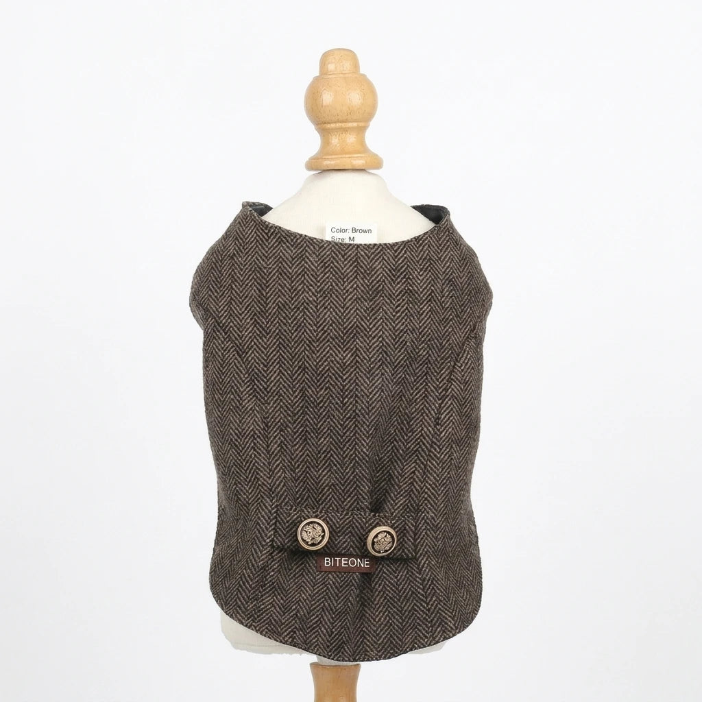 St. John British Pet Vest Set