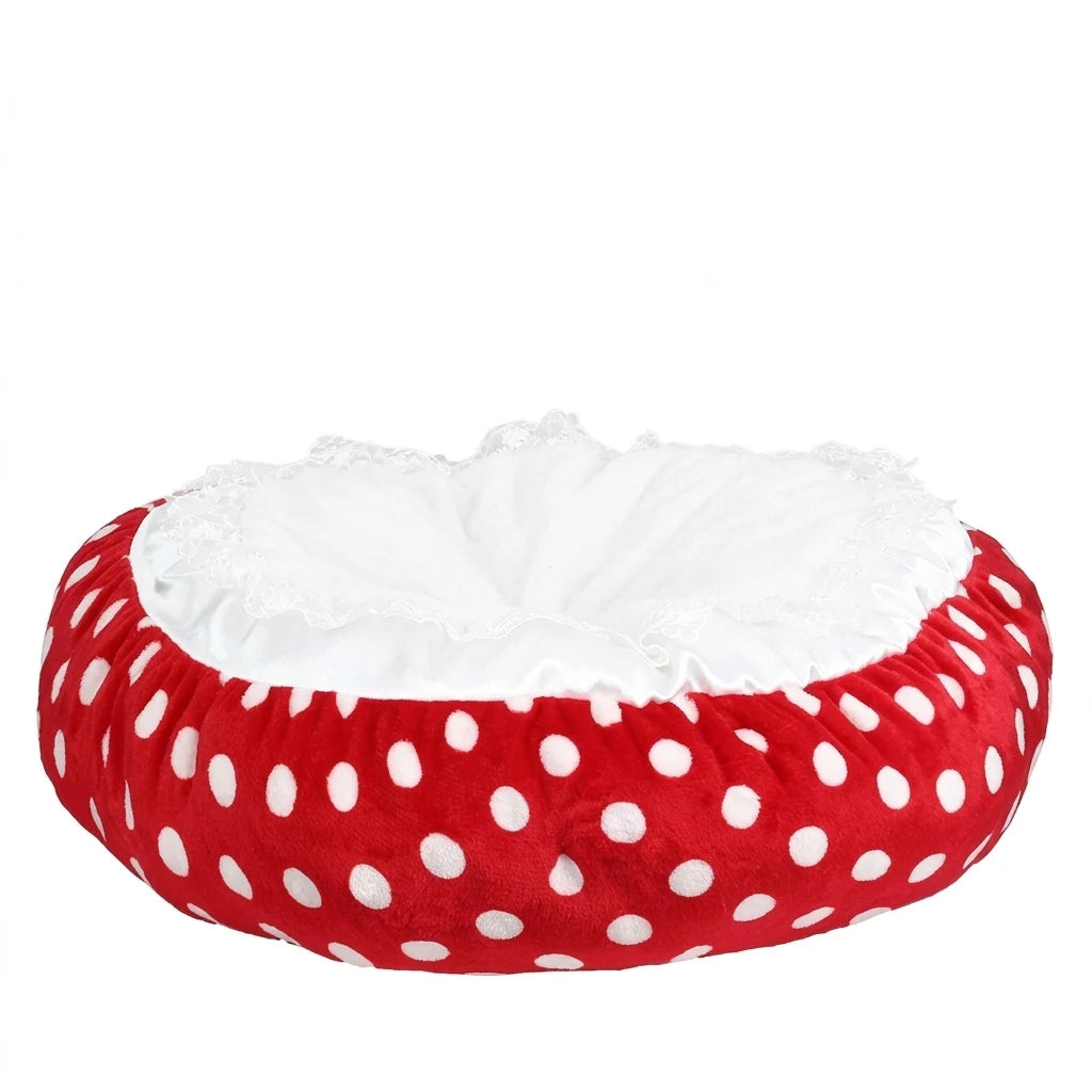 Warm Mushroom Pet Bed